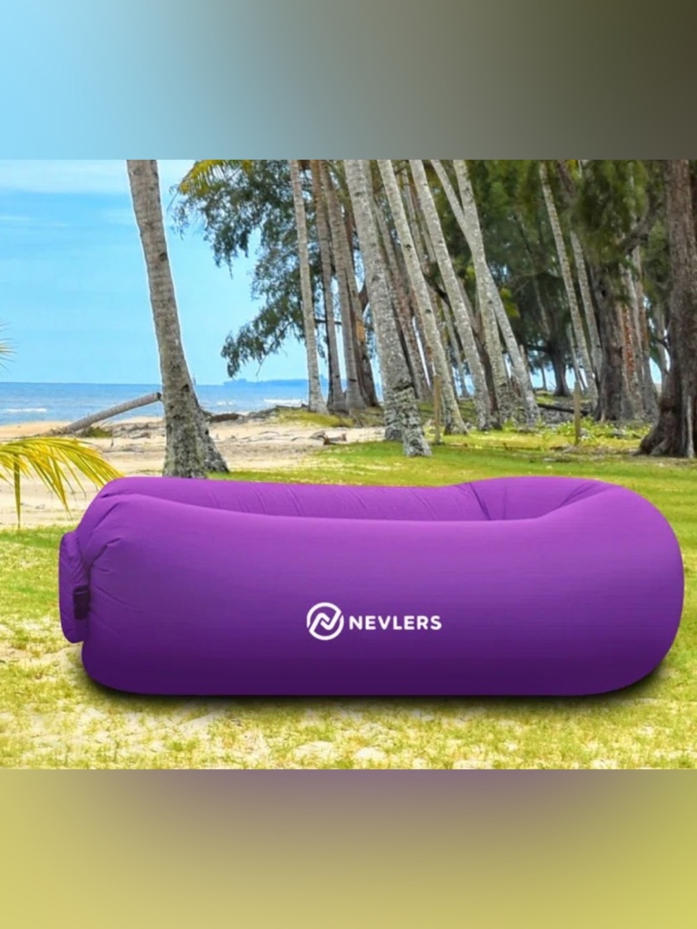 NWOT Purple Nevlers Inflatable Lounger
